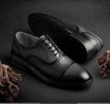 کفش چرم مردانه مدل آلفد